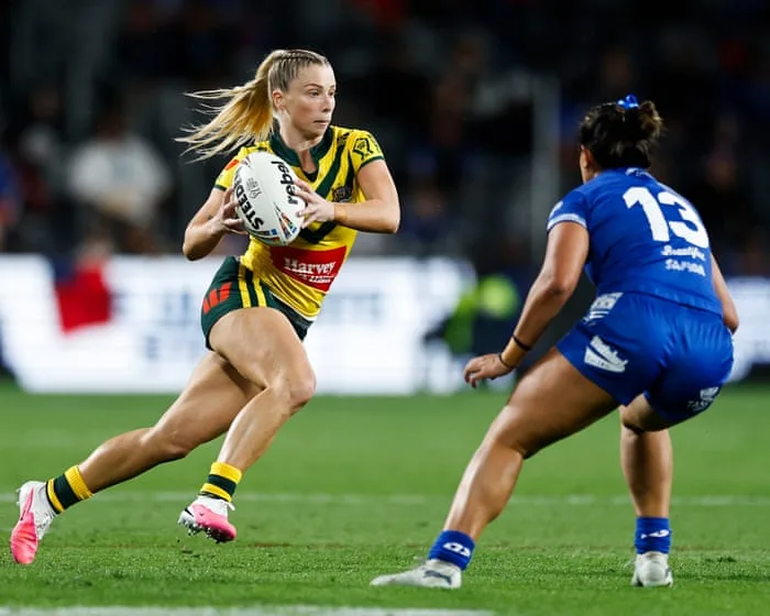 Australia 40-0 Samoa: women’s Rugby League World Cup – as it happened