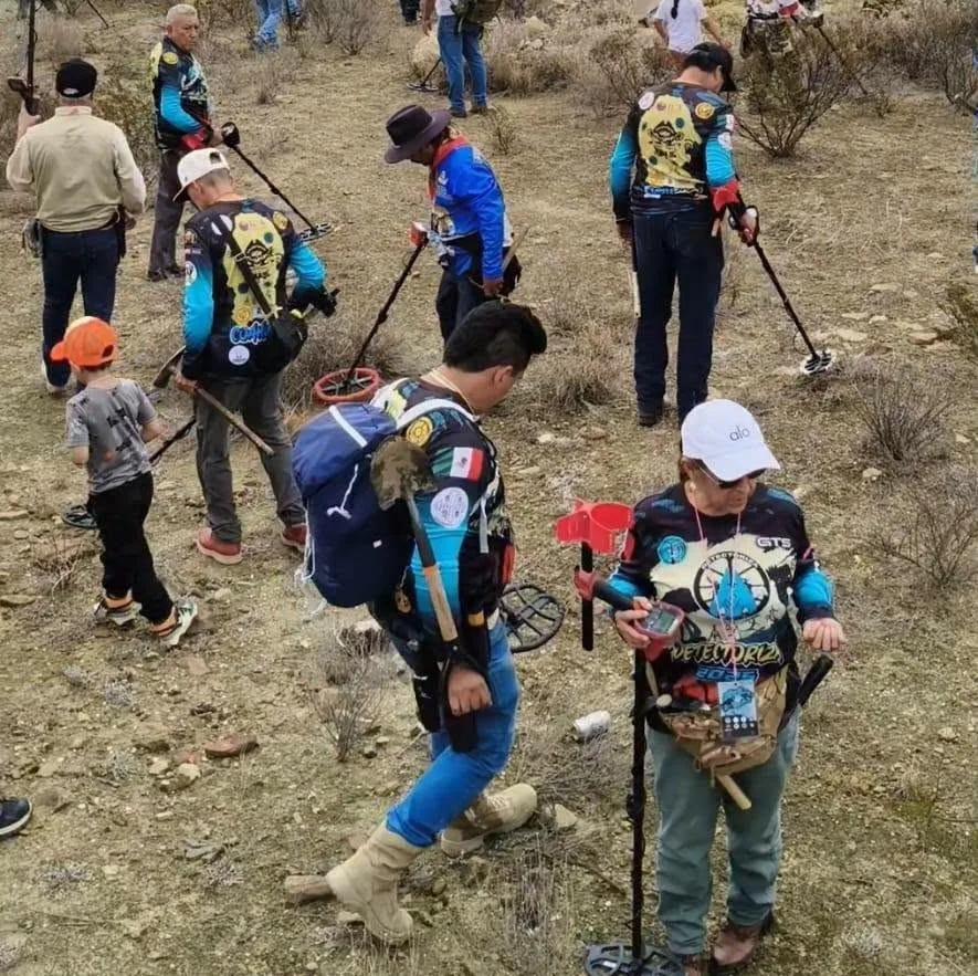 Cazadores de tesoros toman Ramos Arizpe en la jornada Detectoriza 2026