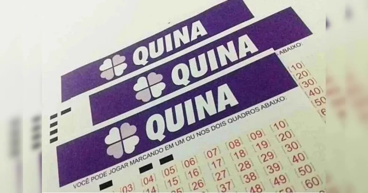 Veja o resultado da Quina concurso 7119 desta quarta-feira (16)
