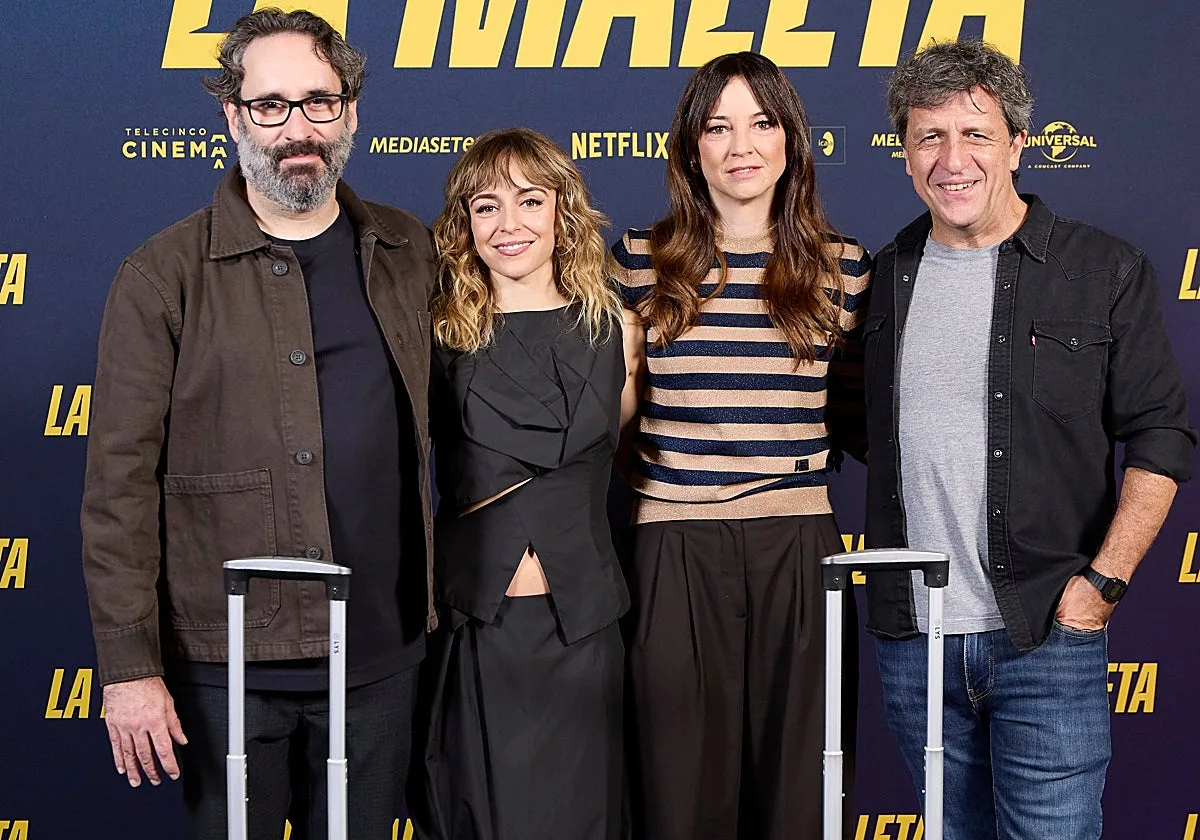 Leonor Watling en 'La maleta': «El mundo nos obliga a disociarnos todo el rato, la comedia nos ayuda a evadirnos»