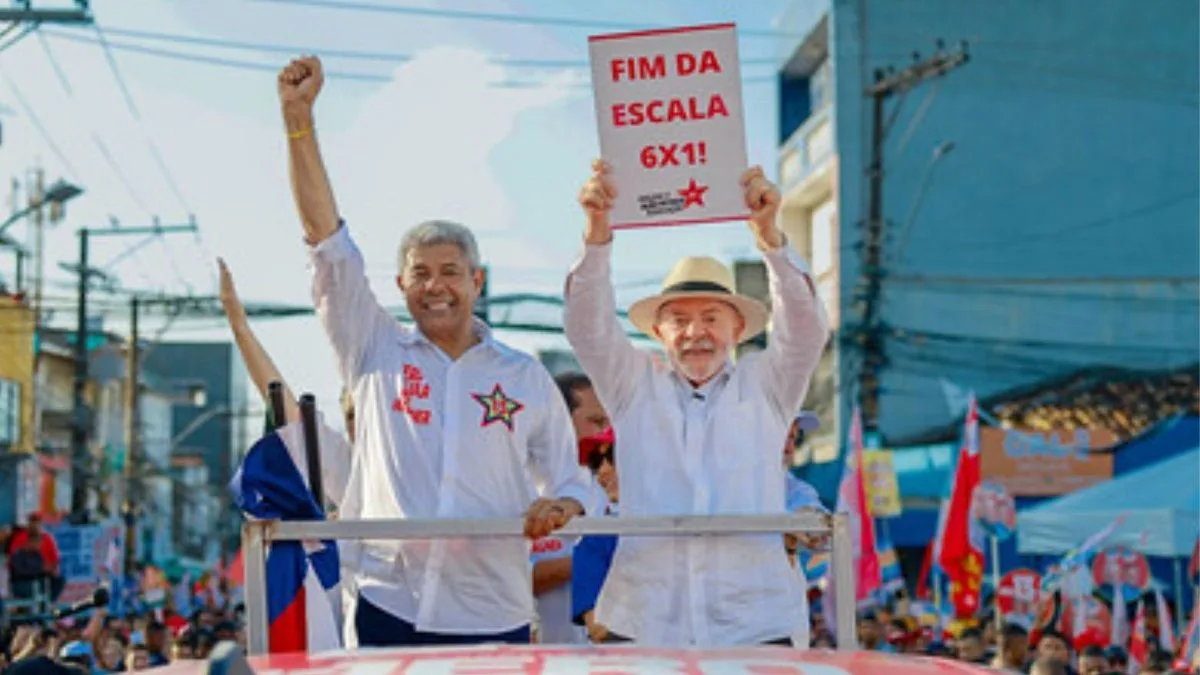 Durante agenda política em Minas Gerais, Lula afirma que fim da escala 6×1 será aprovado na próxima semana