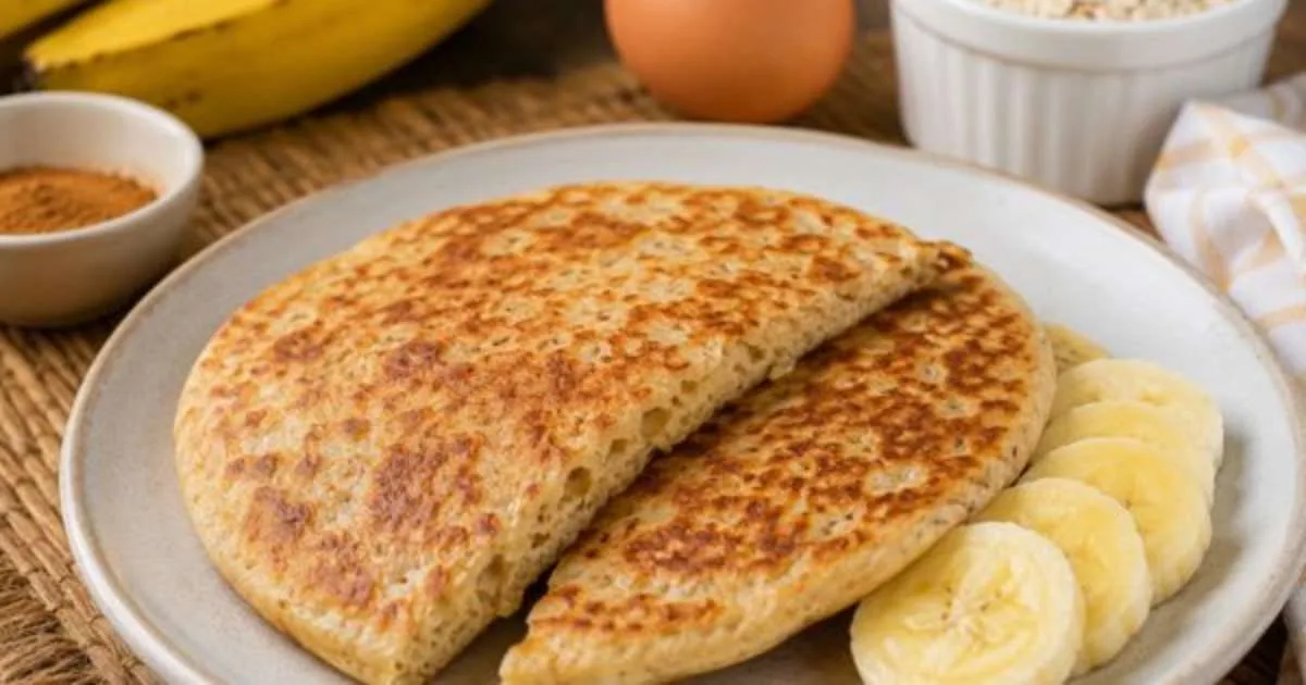 Pão de frigideira com 3 ingredientes: fácil, saudável e rápido