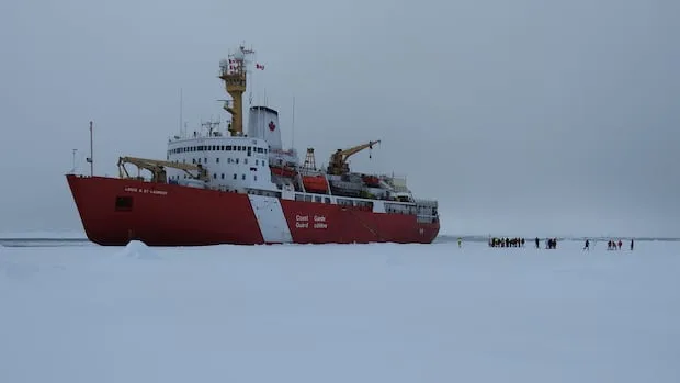 Canada’s largest icebreaker makes 6th visit to the North Pole