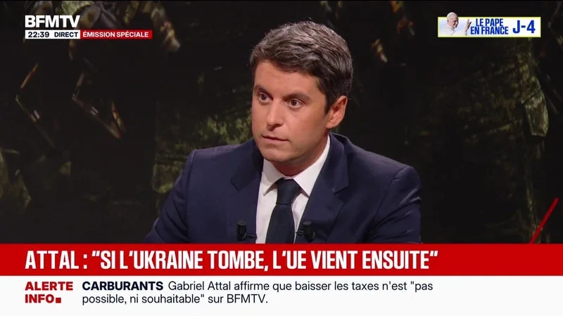Émission spéciale : Attal : « Si l'Ukraine tombe, l'Union européenne vient ensuite » - 21/09