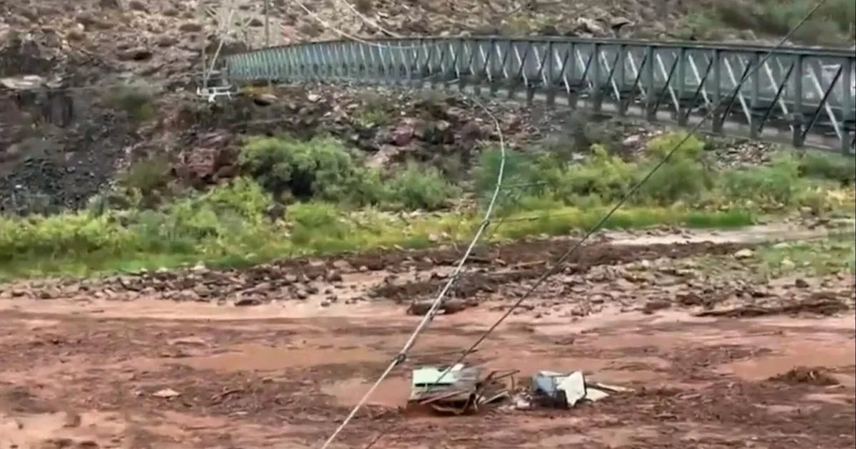 Severe weather hampers Grand Canyon rescue operations after flash flooding