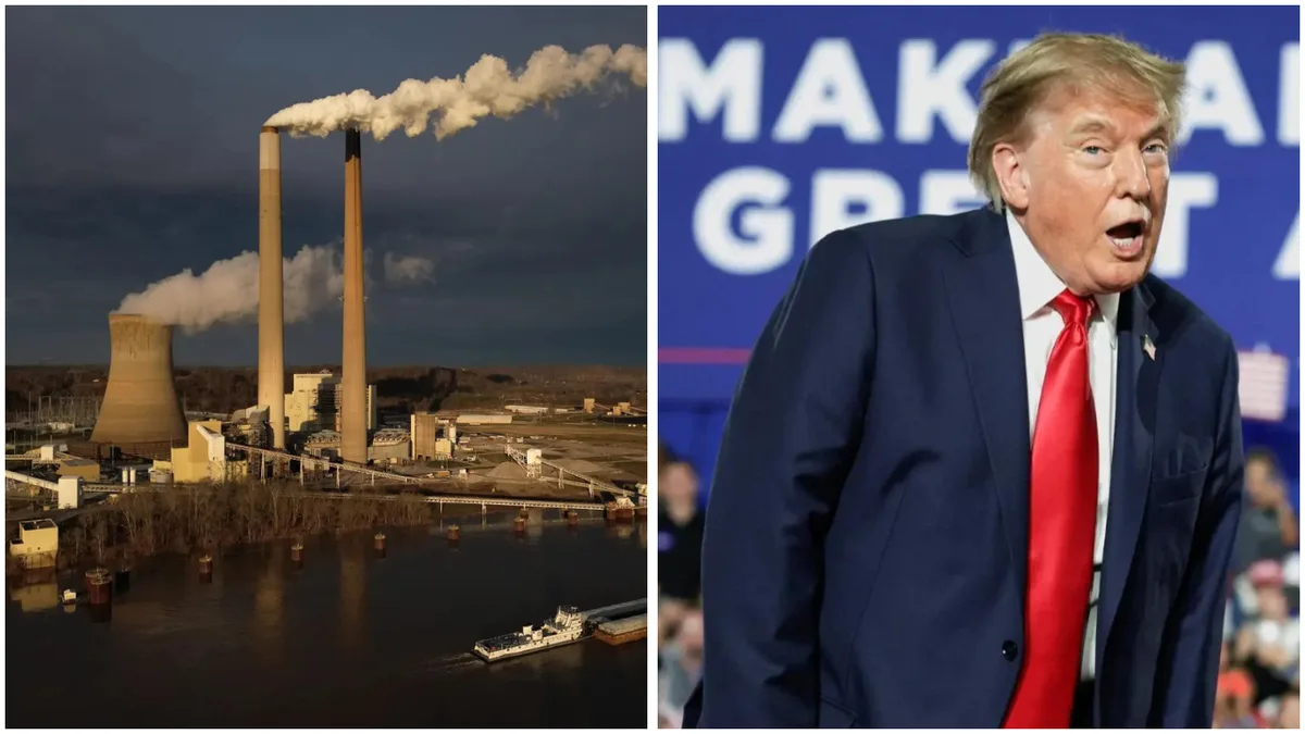 Trump moves to scrap Biden-era carbon limits on US coal & gas power plants