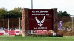 Two Latvian men arrested on suspicion of trespass at RAF base in Cambridgeshire