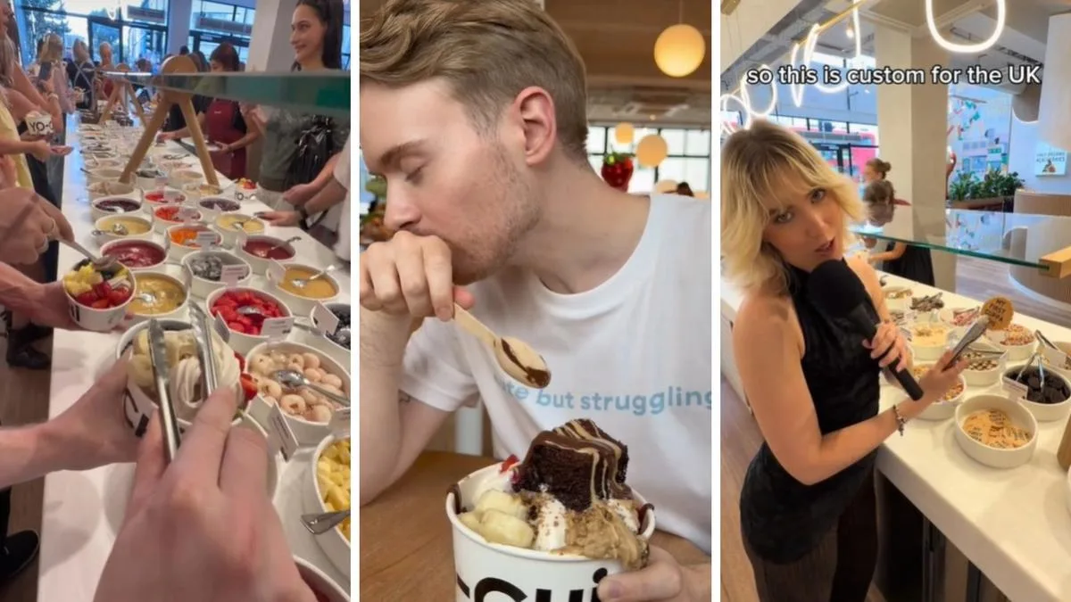 Frozen yoghurt fans converge on Yo-Chi’s first ever UK store based in London