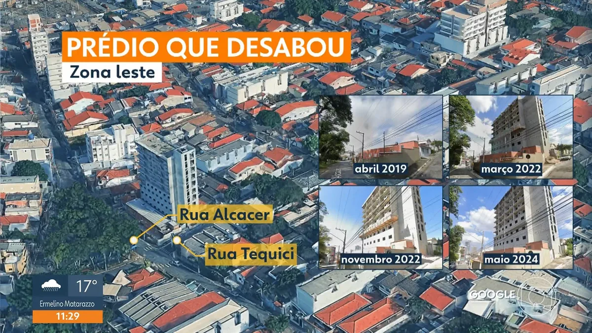 Obra que desabou na Zona Leste de SP já foi alvo de ação judicial da Prefeitura