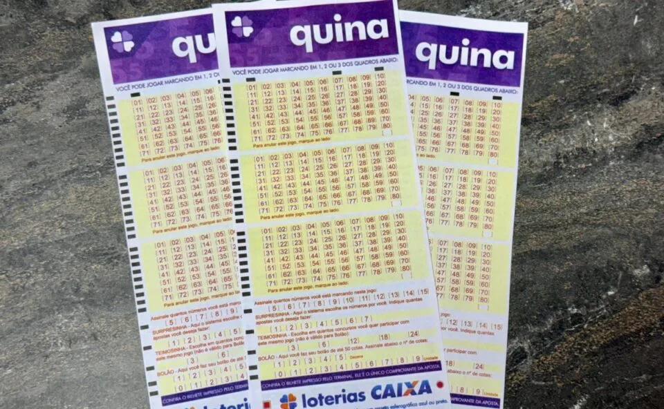 Quina 7098 de hoje (21/08/2026): veja números sorteados; prêmio de R$ 16 milhões