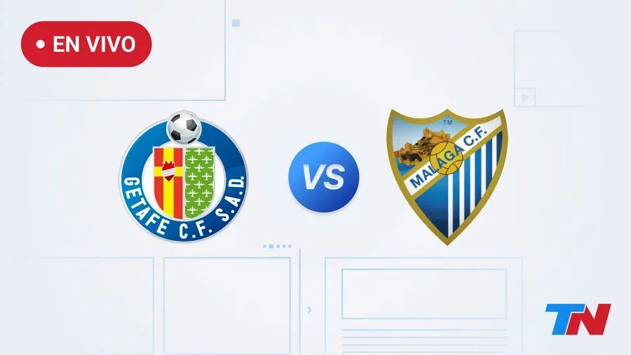 Getafe vs Málaga en vivo por la fecha 7 de La Liga de España: hora, dónde ver y formaciones