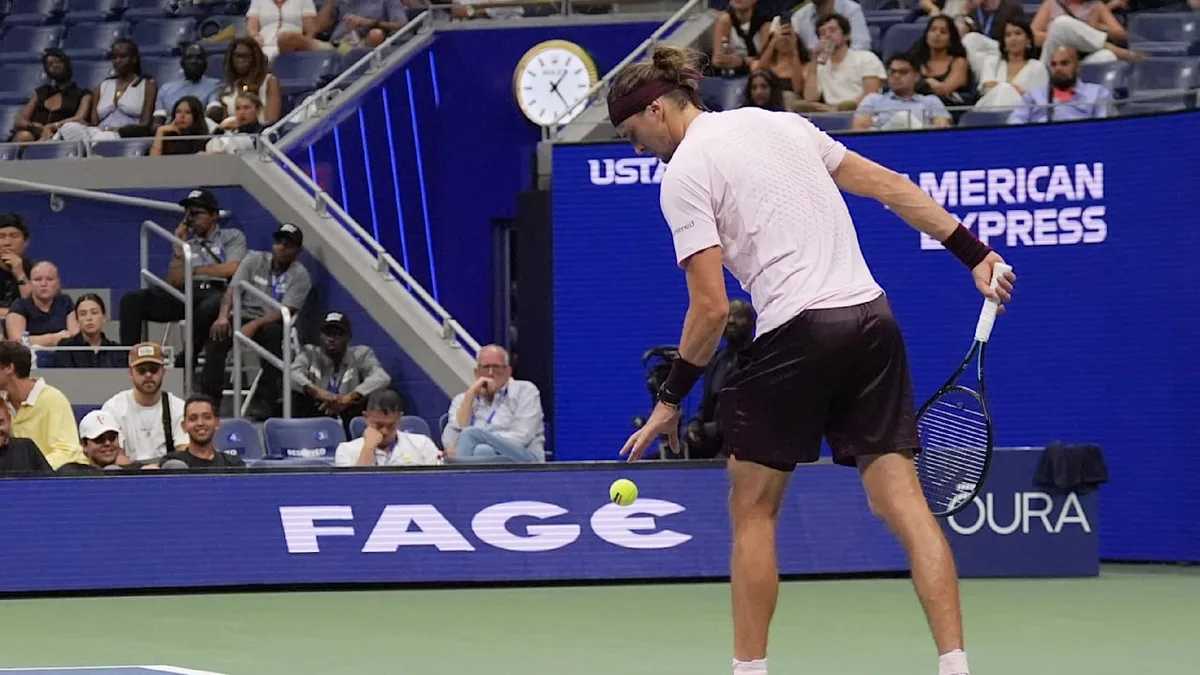 Nach Niederlage in US-Open-Finale - Gegner beschwert sich über Zverevs Balltippen