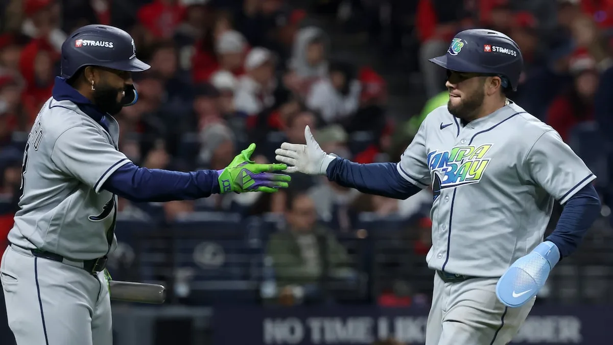 Rays capitalize on Guardians errors to bounce back, even ALCS