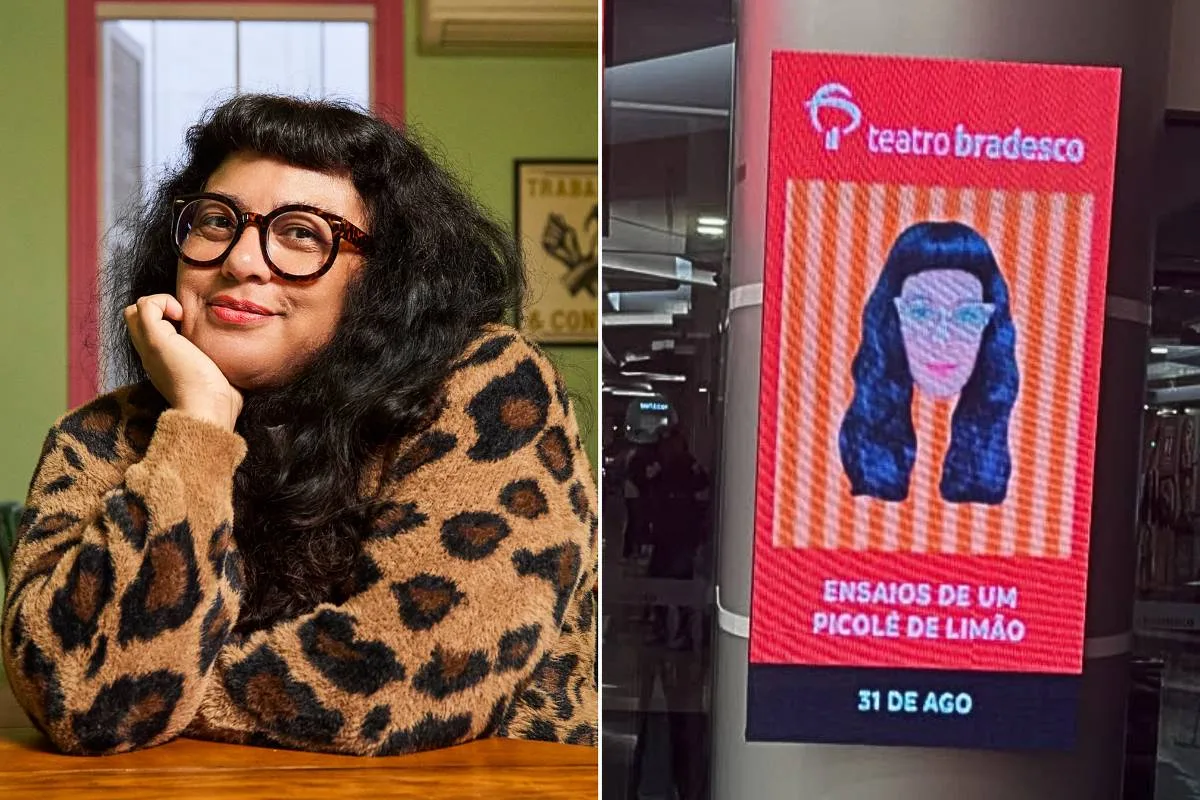 Déia Freitas leva podcast mais ouvido do Brasil ao teatro e esgota sessão: 'Nunca imaginei'