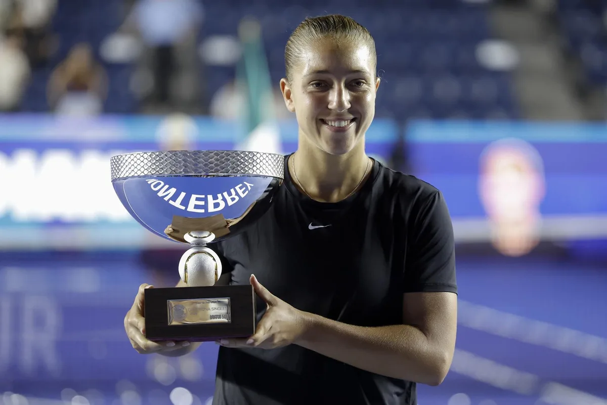 La francesa Diane Parry supera a Elise Mertens y logra su primer título WTA en Monterrey