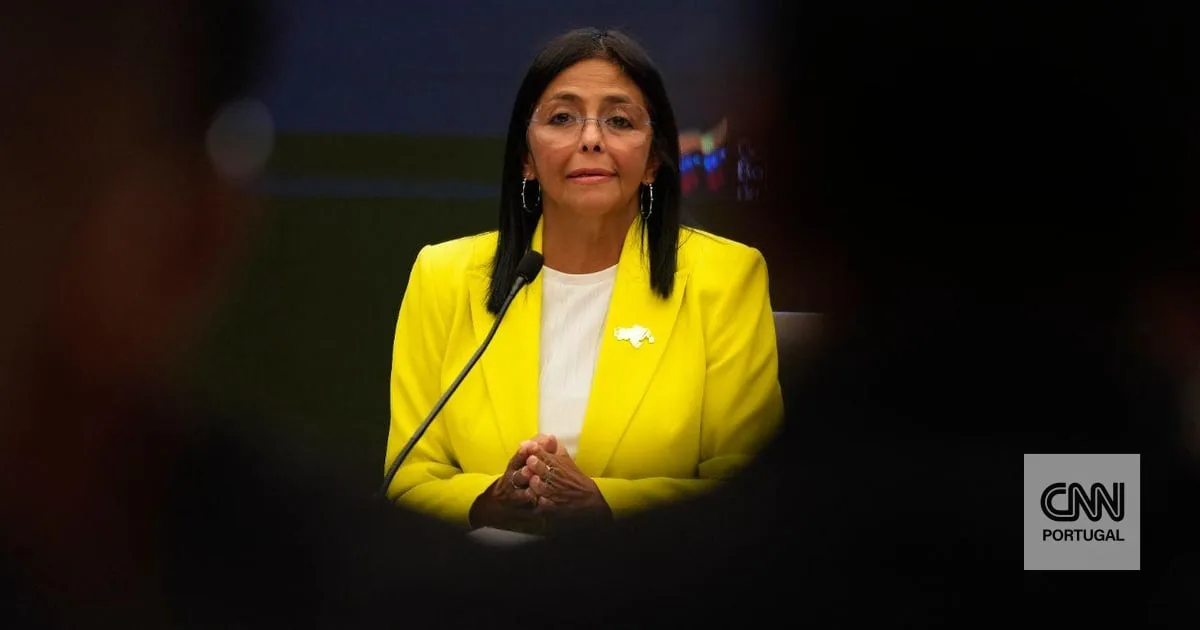 Delcy Rodríguez chega a Nova Iorque para participar na Assembleia Geral da ONU e para se encontrar com Trump