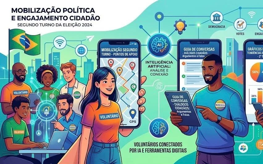 Curadoria reúne ferramentas digitais criadas por voluntários para virar 2º turno