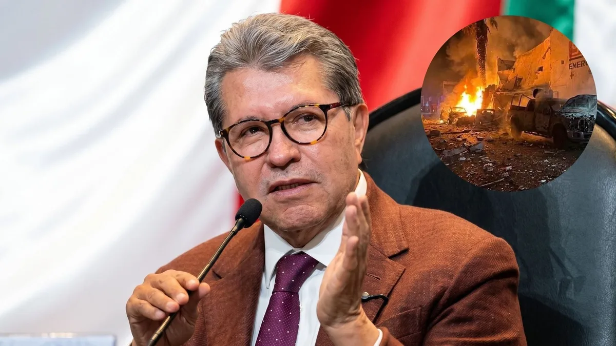 Ricardo Monreal defiende gestión en seguridad de su hermano David en Zacatecas por coche bomba: “Es normal”