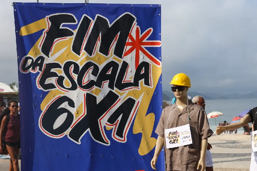 A iniciativa de movimentos sociais para pressionar votação da PEC do fim da escala 6×1