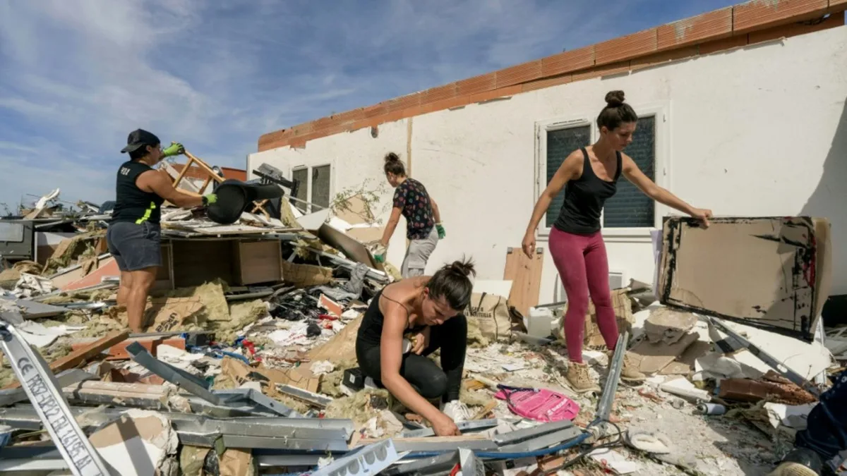 „Luftangriff der Natur“: Tornado verwüstet Dorf im Südwesten Frankreichs