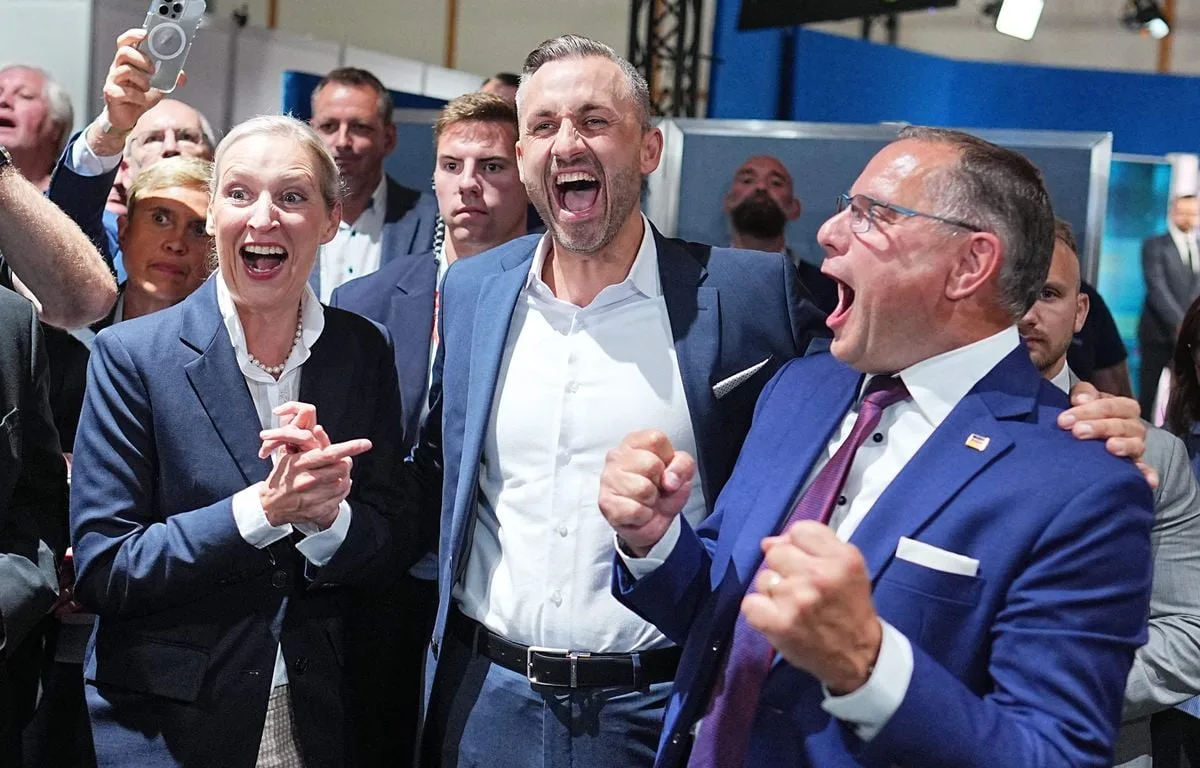 Allemagne : L’extrême droite remporte une victoire historique en Saxe-Anhalt