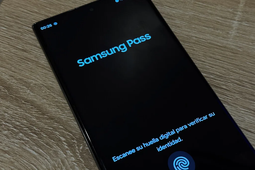 Samsung Pass convierte tu Galaxy en un gestor de contraseñas que se desbloquea con tu huella