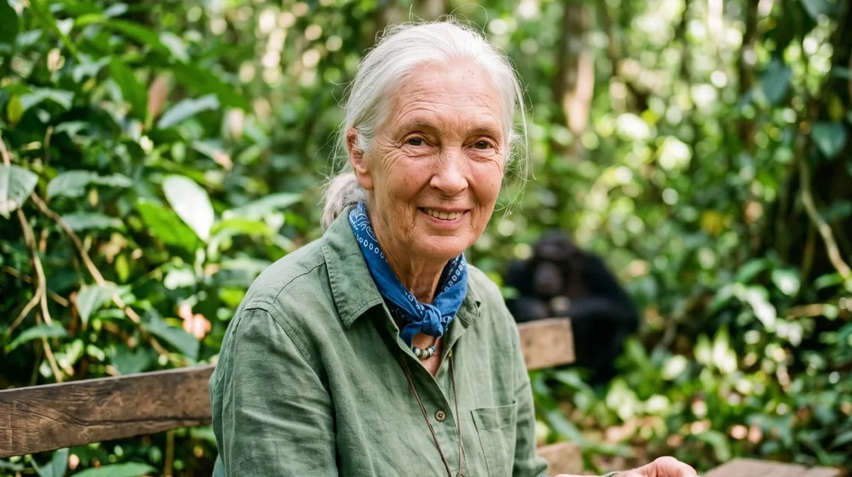 Jane Goodall, primatóloga: “Lo que hacés marca una diferencia, y tenés que decidir qué tipo de diferencia querés hacer”