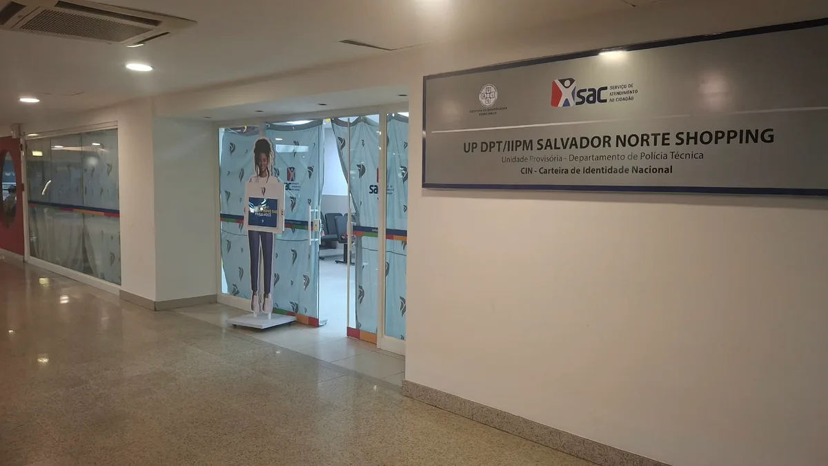 Emissão da nova Carteira de Identidade começa em shopping de Salvador