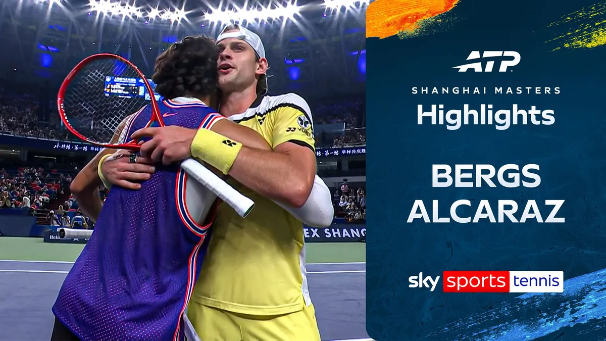 Brilliant Bergs beats Alcaraz in biggest win of career
