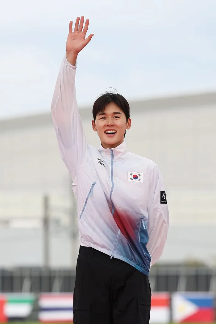3개 대회 연속 금메달에도 눈물, '맏형' 전웅태의 책임감 "단체전 메달서 제외되는게 나였으면 좋았을 것을... LA올림픽도 도전하겠다"[나고야 LIVE]