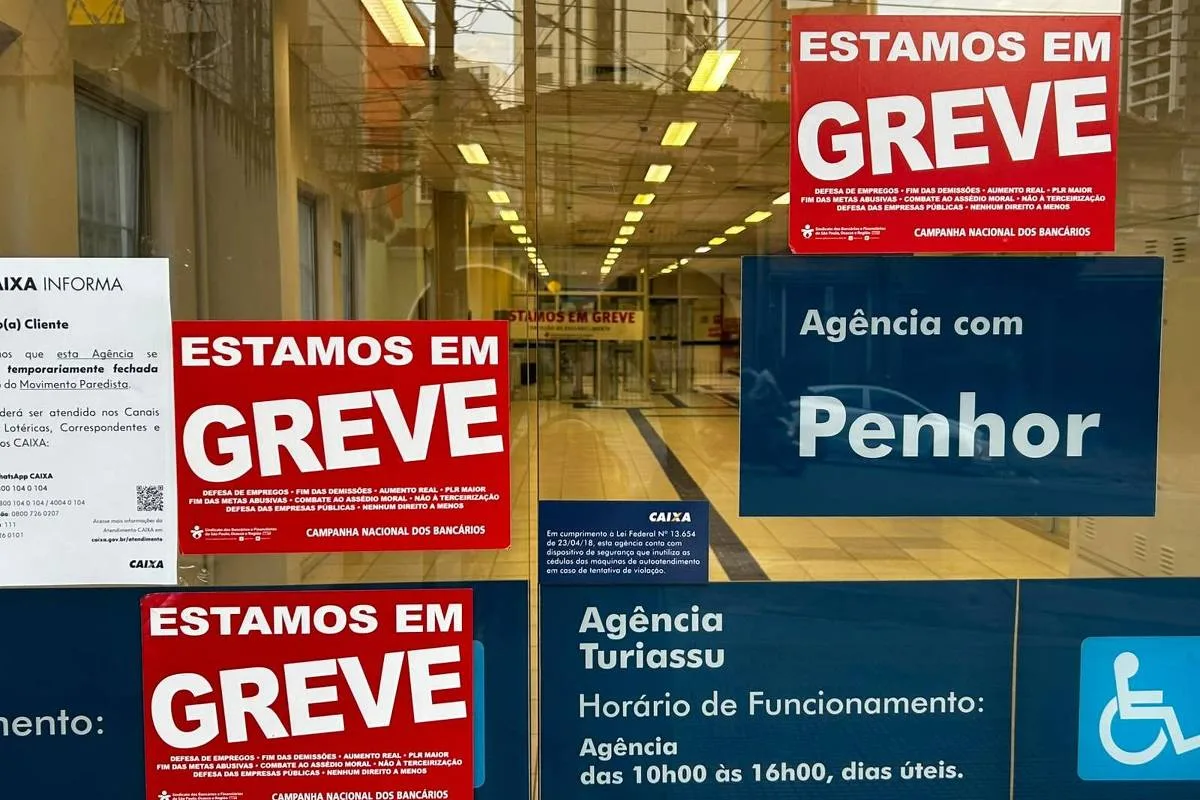 Mediação no TST termina sem acordo, e greve na Caixa continua