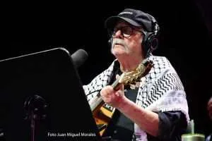 Jornada pro Palestina eleva el canto de Silvio Rodríguez