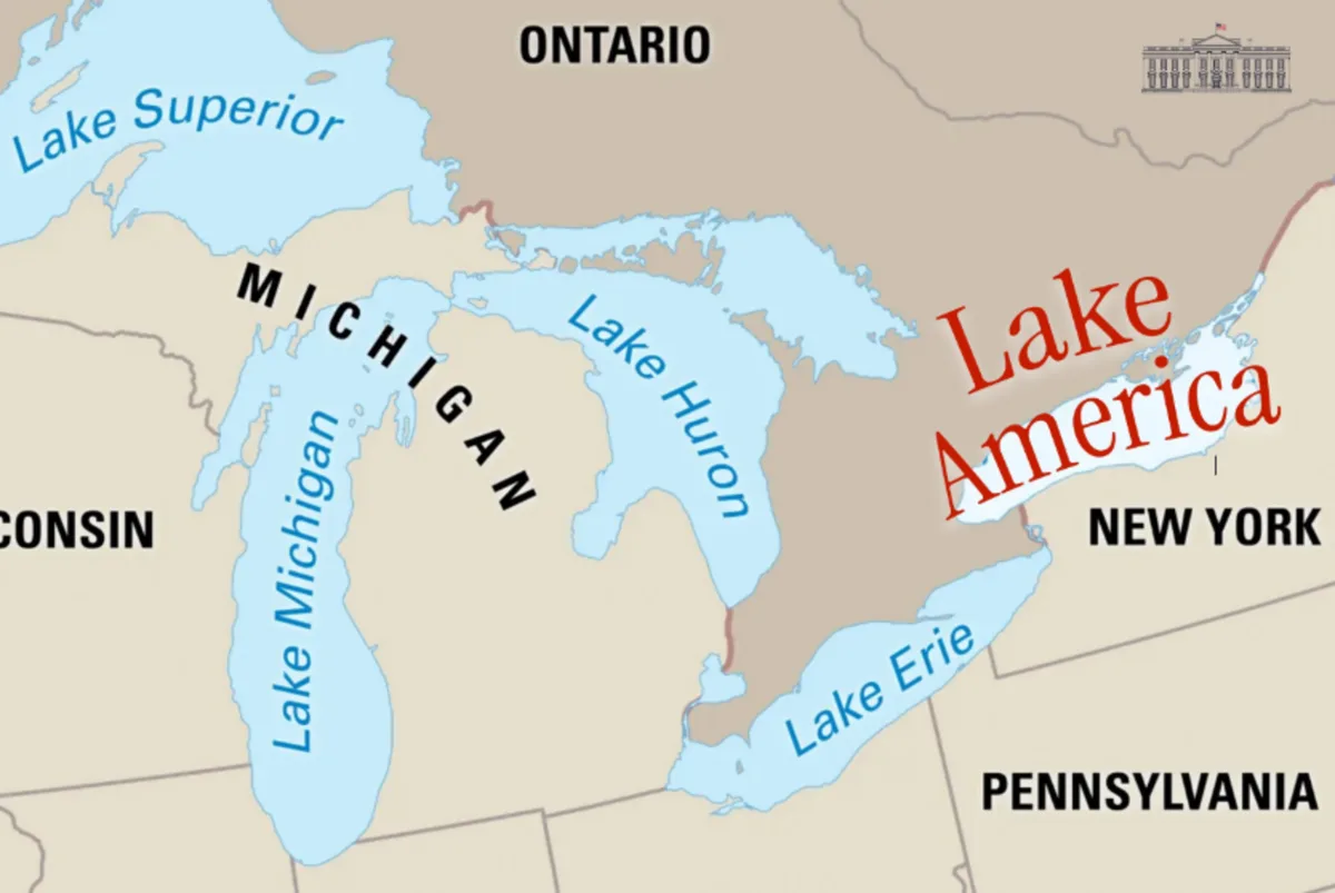 Crusoé: Trump determina novo nome para o Lago Ontário