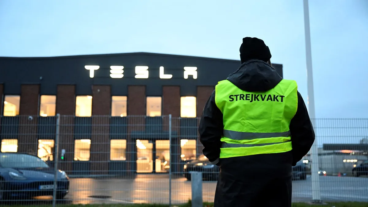 C’était la plus longue grève de l'histoire moderne de la Suède: un syndicat jette l'éponge après trois ans de combat contre Tesla pour obtenir une convention collective
