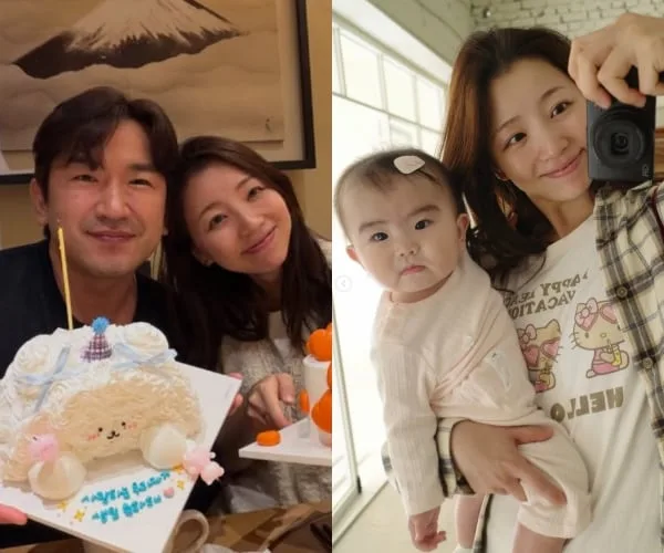 '이아미♥' 이민우, 생후 9개월 딸 공개..엄마 서운할 정도로 父만 닮았네 [핫피플]