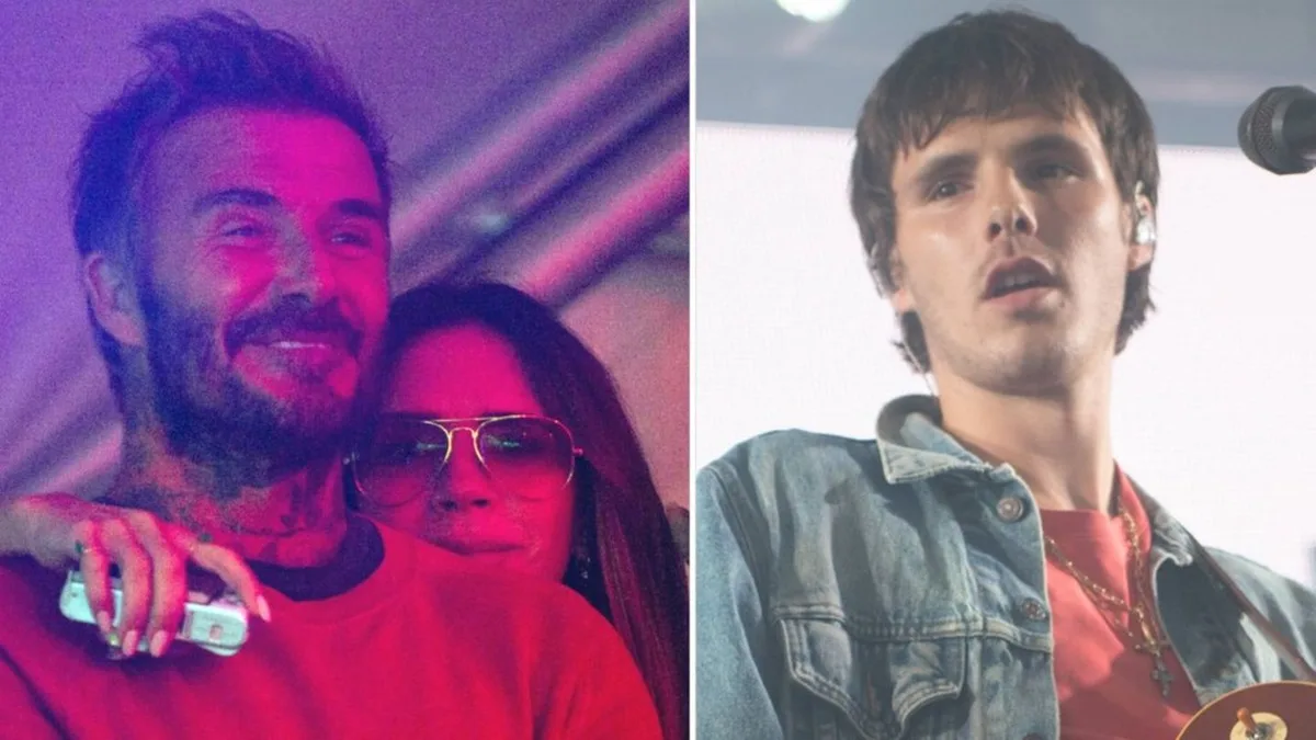 Debüt beim Reading Festival: David und Victoria Beckham unterstützen Cruz