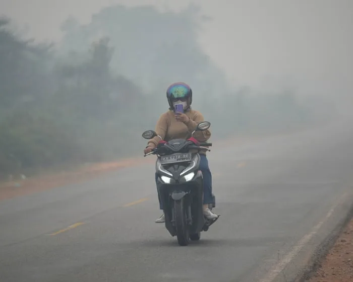 Indonesia wildfire fuelled by El Niño razes almost 300 homes