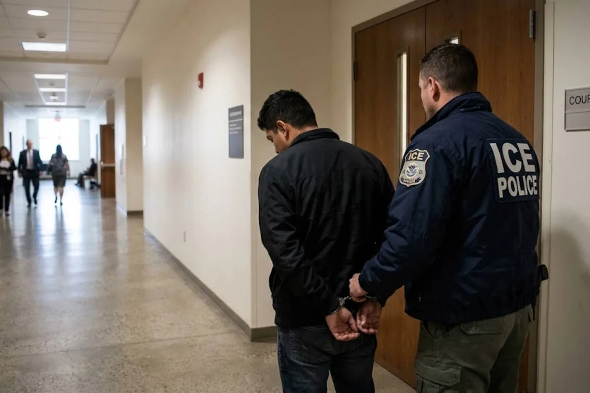 ICE en California: un estudio de UCLA revela arrestos de migrantes durante citas con el Uscis y en tribunales