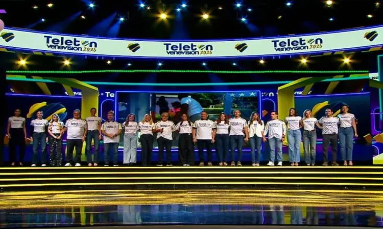 Campaña “Unidos por Venezuela” supera su meta al recaudar más de $2,3 millones en el Teletón 2026