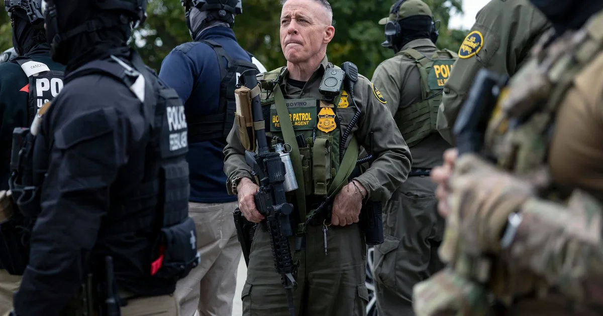 Ex-Border Patrol commander Bovino was under investigation when he retired