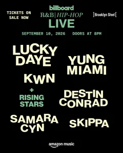 Jill Scott, The Roots, Kehlani, Monaleo, LAILA!, Blacc Sam & Bino Rideaux to Participate in Billboard House at R&B Hip-Hop Week