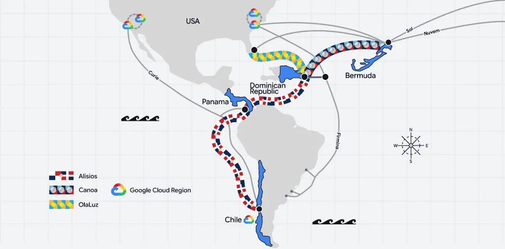 Google: novos cabos submarinos reforçam conexão entre continentes