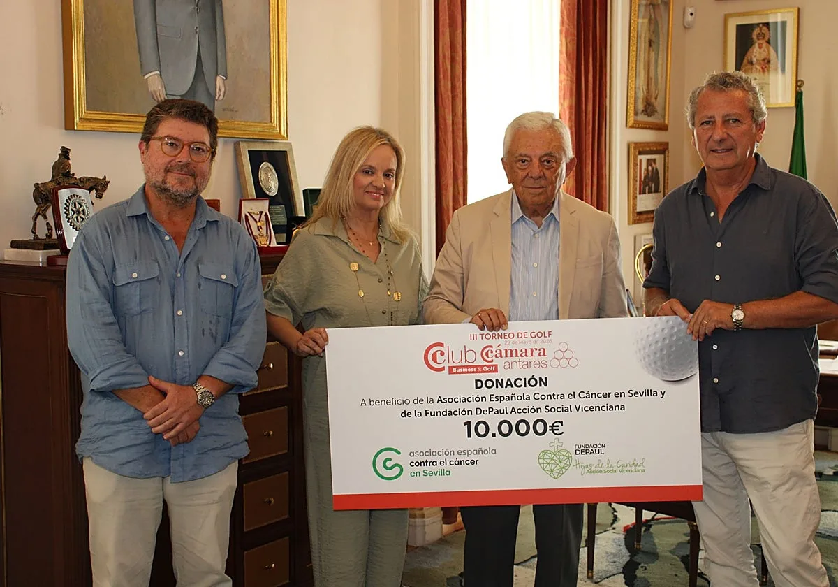 El Club Cámara Antares recauda 10.000 euros para la Asociación Española Contra el Cáncer en Sevilla y la Fundación DePaul de las Hijas de la Caridad