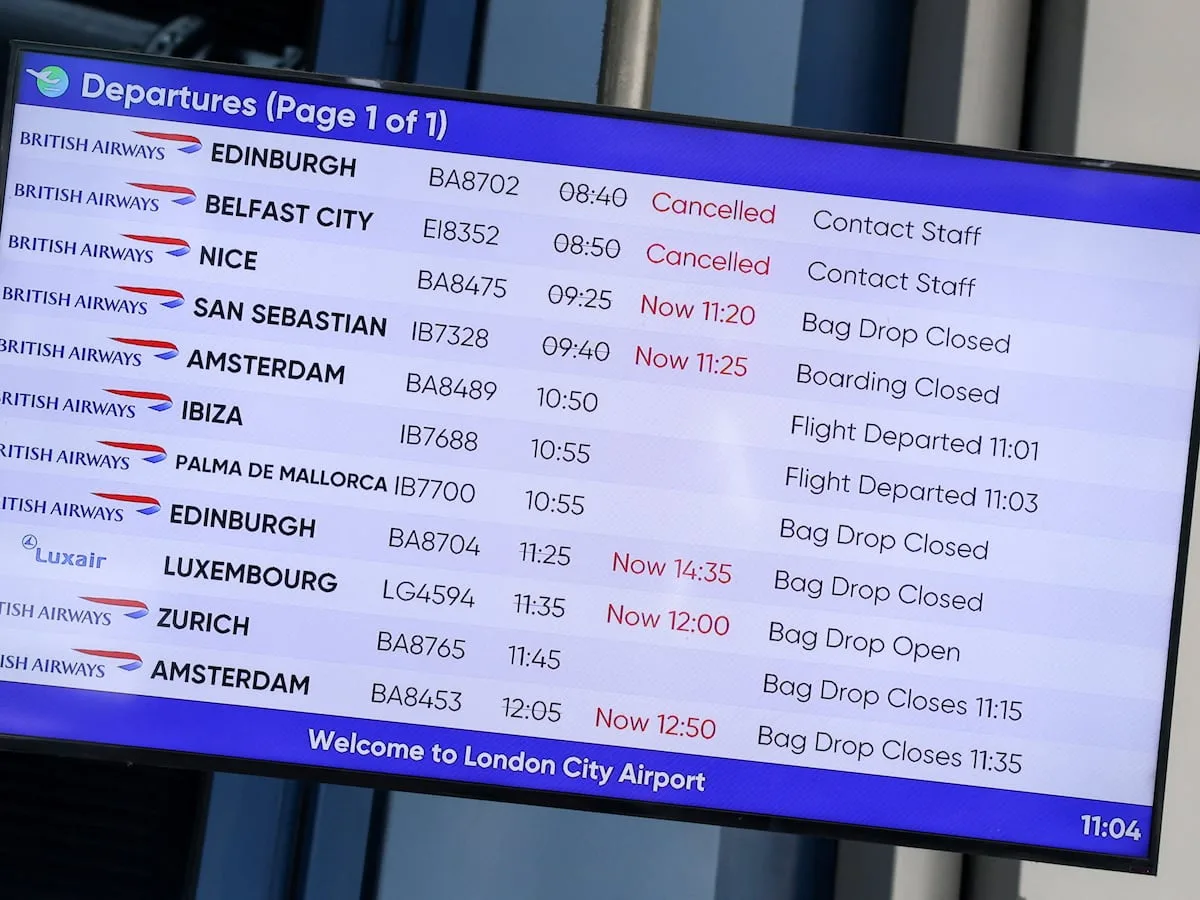 New air traffic control failure delays flights at some UK airports