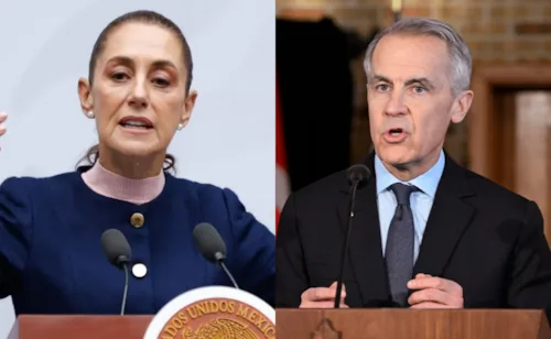 Sheinbaum sostiene llamada con Mark Carney; coinciden en renovar "lo antes posible" el T-MEC