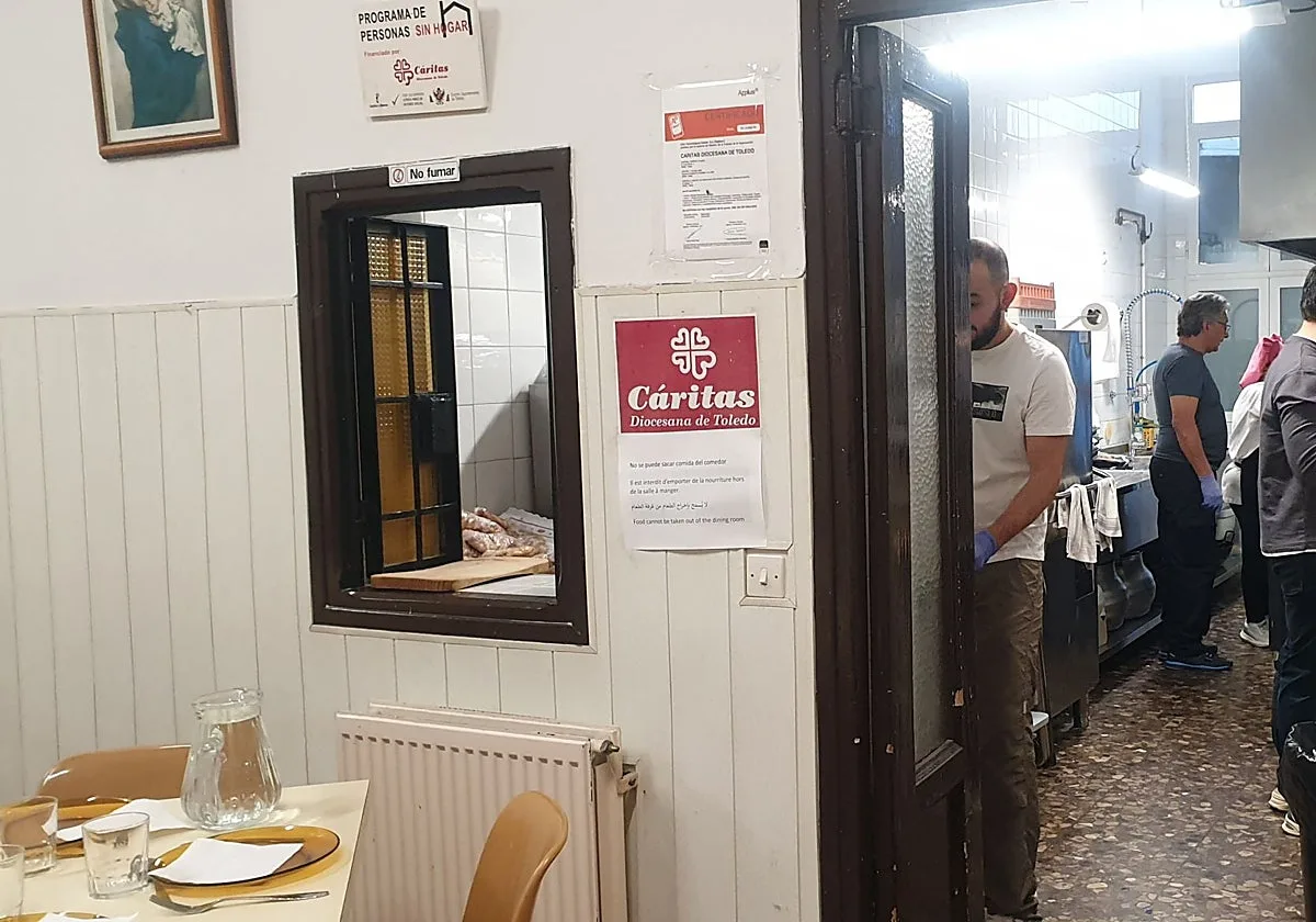 Cáritas atendió a 1.770 personas sin hogar en Toledo durante el último año