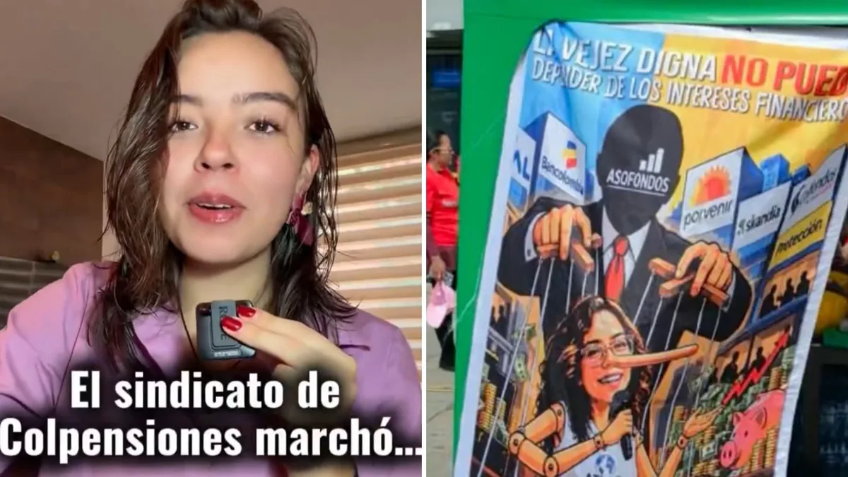 Jerome Sanabria le contestó al sindicato de Colpensiones por marchar en su contra: “Muy listos no son”