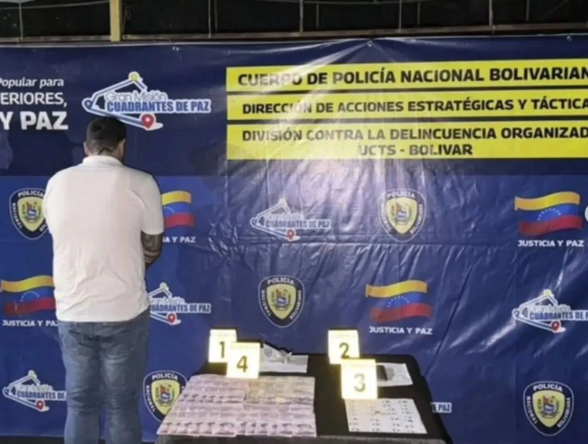 Detienen a hombre con droga en Unare