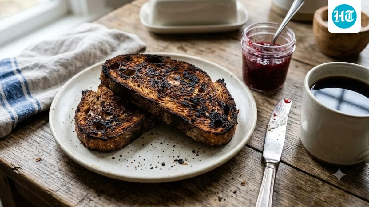 Should you eat slightly burned or charred food? Oncologist reveals what is safe