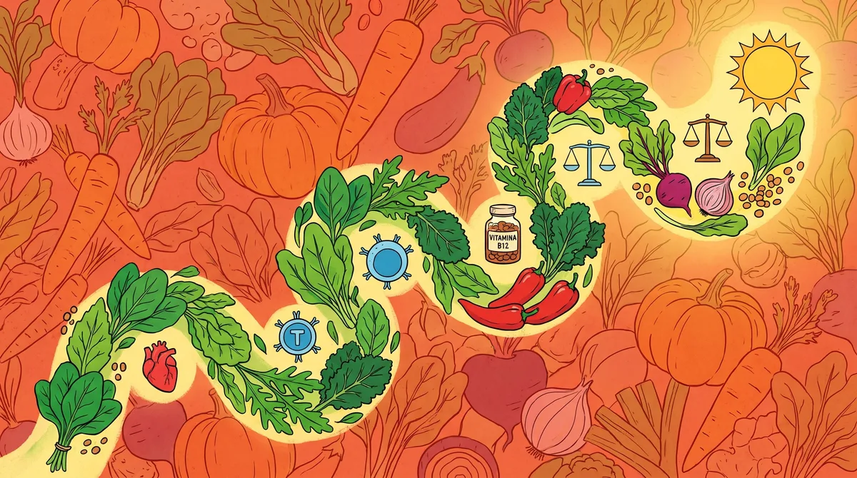 Cuáles son los efectos de adoptar una dieta vegana durante un mes, según un estudio